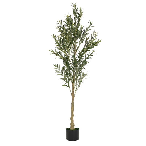 Gdf Studio Aevor 6' Artificial Olive Tree With Pot