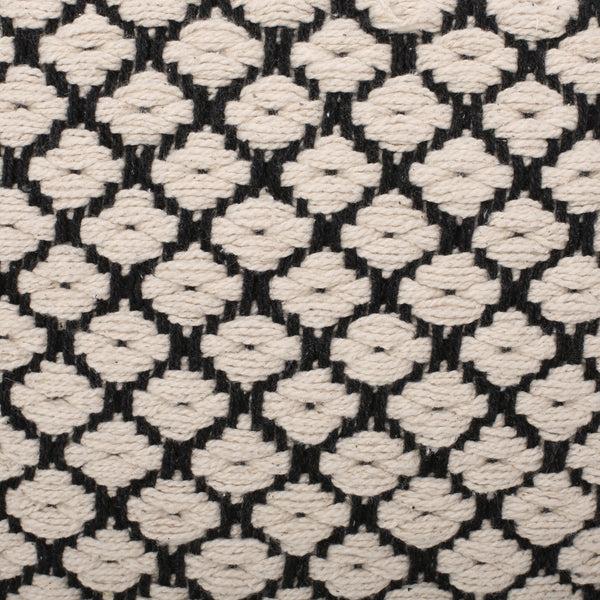 Gdf Studio Aile Boho Fabric Cube Pouf