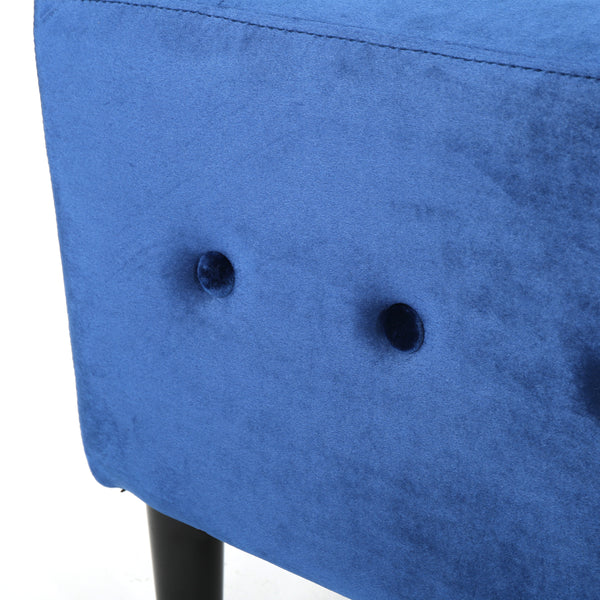 Gdf Studio Aleena Tufted New Velvet Ottoman