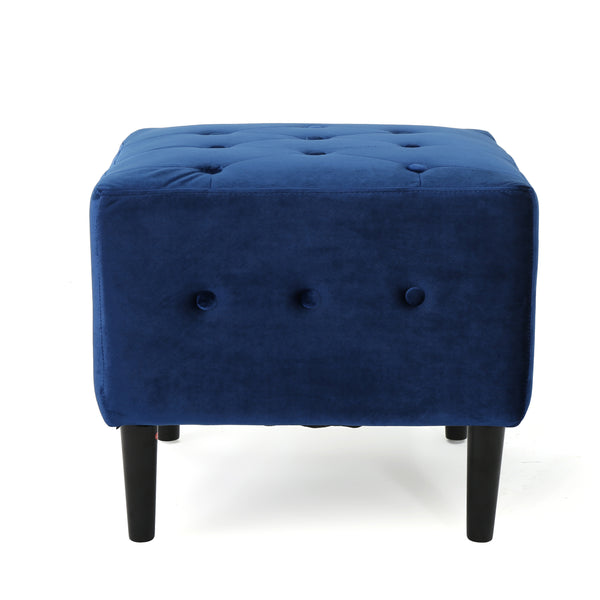 gdf studio Aleena Tufted New Velvet Ottoman