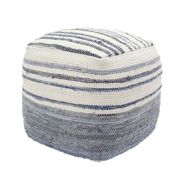 gdf studio Althea Boho Cube Pouf