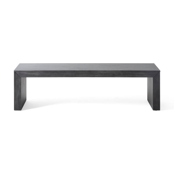 Gdf Studio Alveton Rustic Acacia Wood Dining Bench