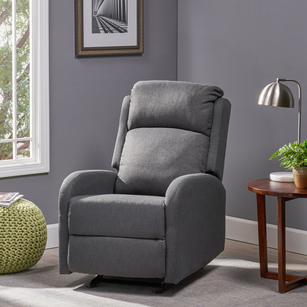 Gdf Studio Amallie Fabric Rocking Recliner