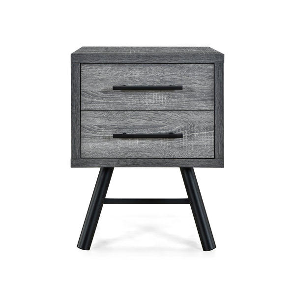 Gdf Studio Amariana Mid-Century Modern Nightstand