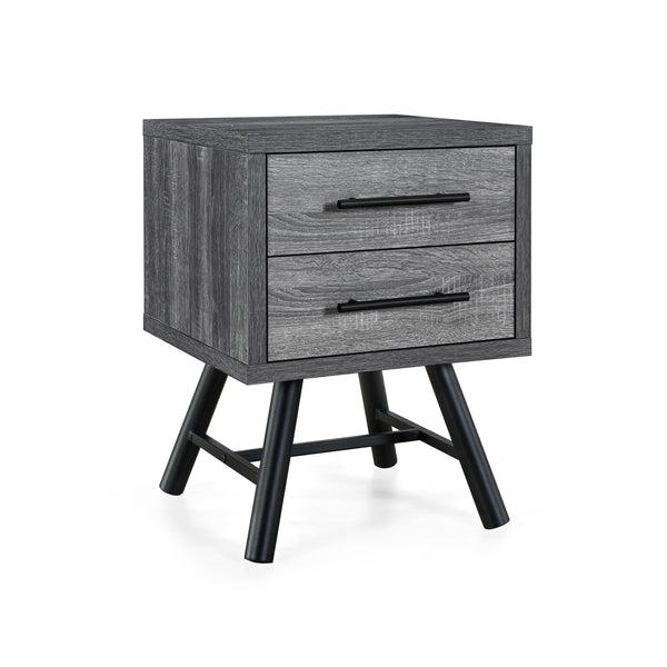Gdf Studio Amariana Mid-Century Modern Nightstand