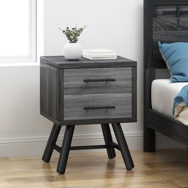 gdf studio Amariana Mid-Century Modern Nightstand
