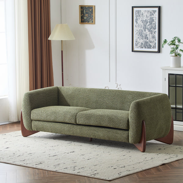 gdf studio Amberlyner 82Inches Boucle Sherpa Sofa