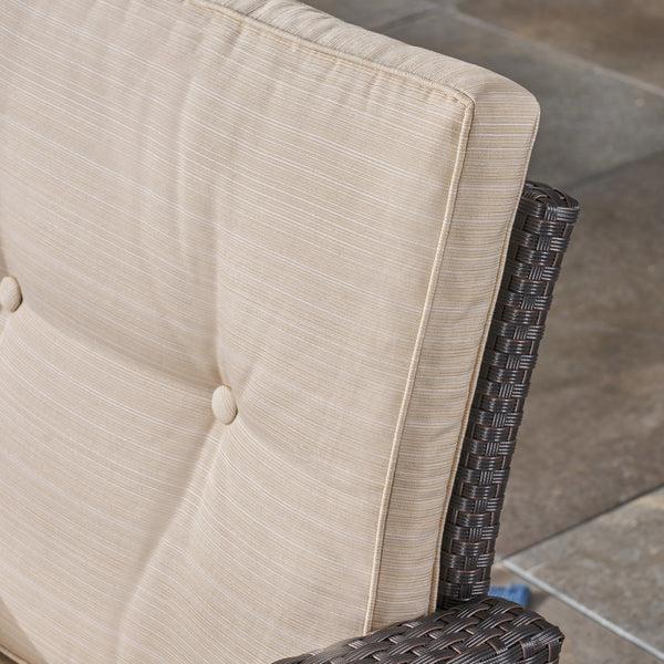 Gdf Studio Amigo Outdoor 3 Seater Wicker Sofa