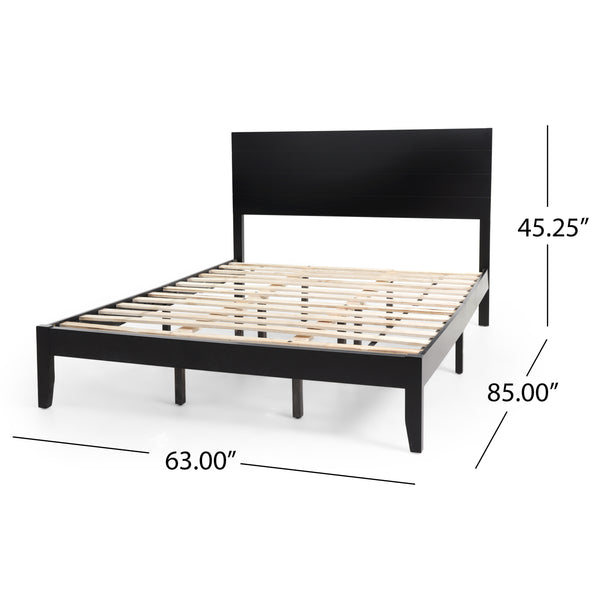 Gdf Studio Apollo Queen Size Bed With Headboard