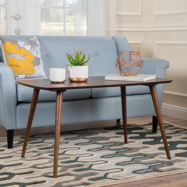 Gdf Studio Archian Wood Finished High Coffee Table