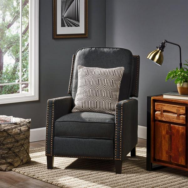Gdf Studio Armstrong Traditional Fabric Recliner
