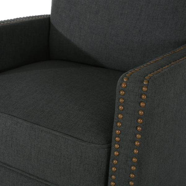 Gdf Studio Armstrong Traditional Fabric Recliner