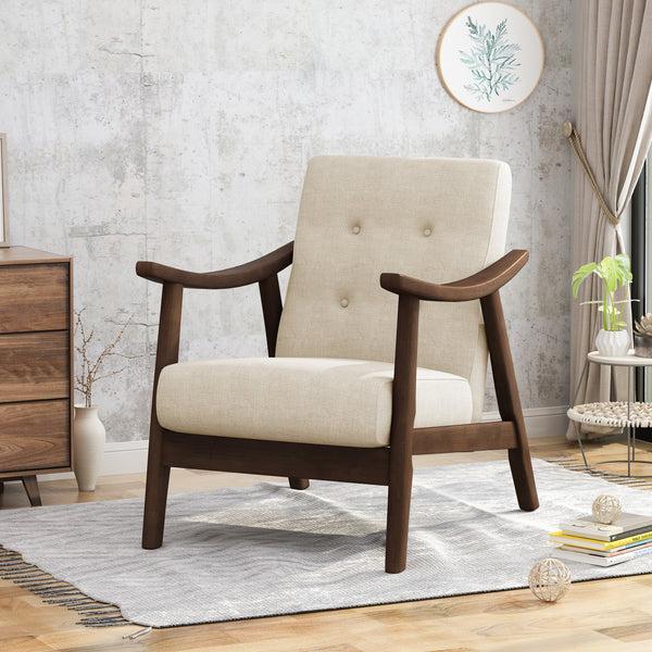 Gdf Studio Aspire Mid-Century Modern Accent Chair