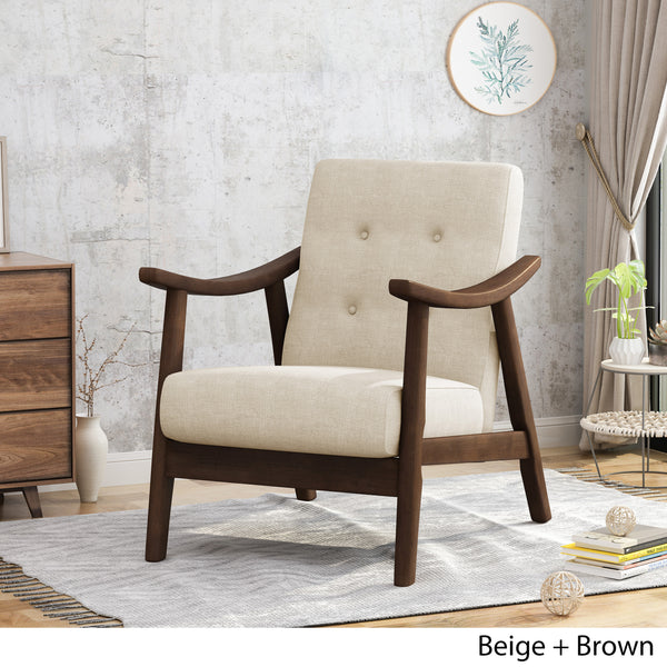 Gdf Studio Aspire Mid-Century Modern Accent Chair