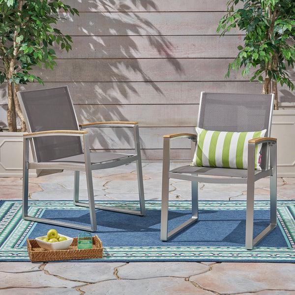 Gdf Studio Aubrey Patio Dining Chairs