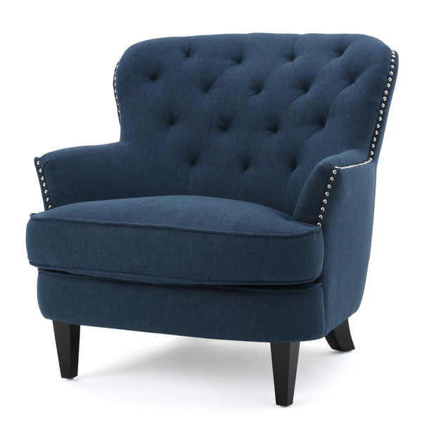 gdf studio Aveton Tufted Fabric Club Chair