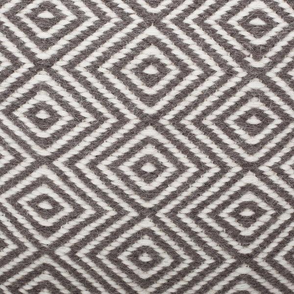 Gdf Studio Banu Hand Loomed Boho Fabric Cube Pouf