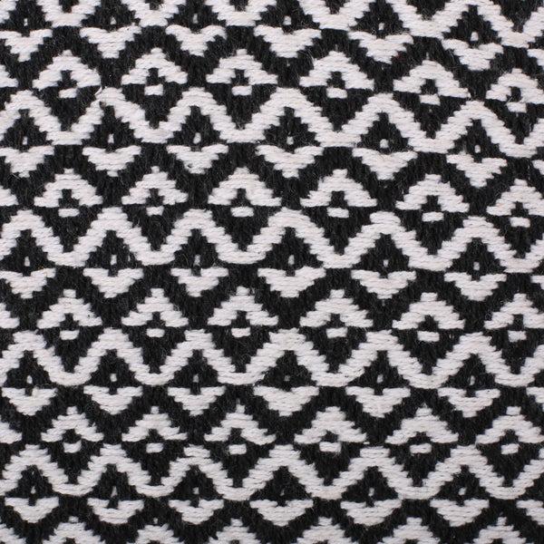 Gdf Studio Barak Boho Fabric Cube Pouf