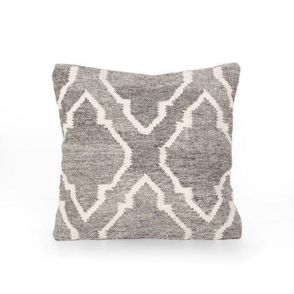 gdf studio Basma Boho Wool Throw Pillow