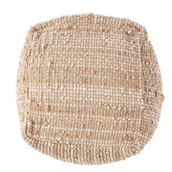 Gdf Studio Beso Handcrafted Boho Fabric Pouf