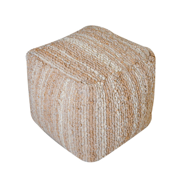 gdf studio Beso Handcrafted Boho Fabric Pouf