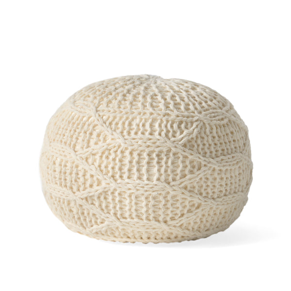 Gdf Studio Biljon Handmade Boho Fabric Pouf