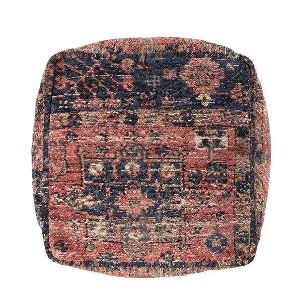 Gdf Studio Bonsallo Contemporary Fabric Cube Pouf