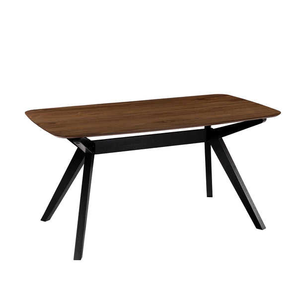 gdf studio Borean Modern Walnut Wood Dining Table