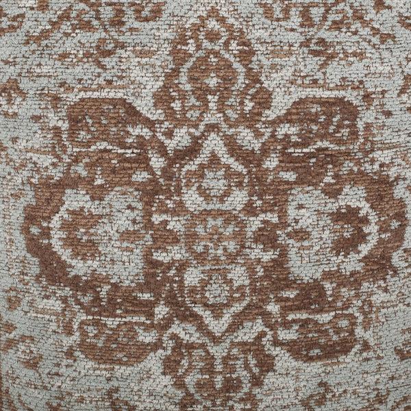 Gdf Studio Bosco Hand Loomed Fabric Cube Pouf