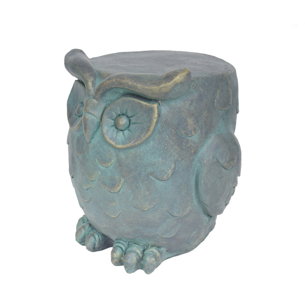 Gdf Studio Brock Owl Garden Stool