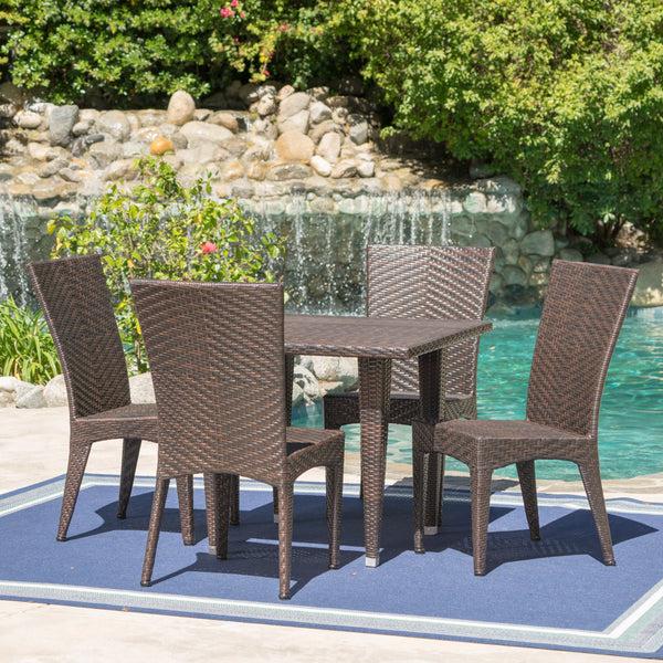 Gdf Studio Brooklyn 5-Piece Outdoor Dining Set