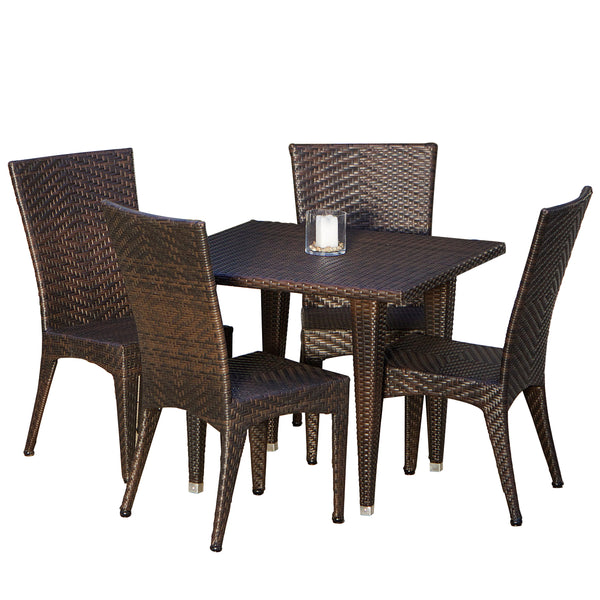 gdf studio Brooklyn 5-Piece Outdoor Dining Set