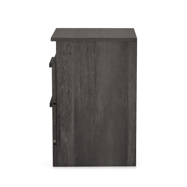 Gdf Studio Broxon Rustic 2 Drawer Nightstand