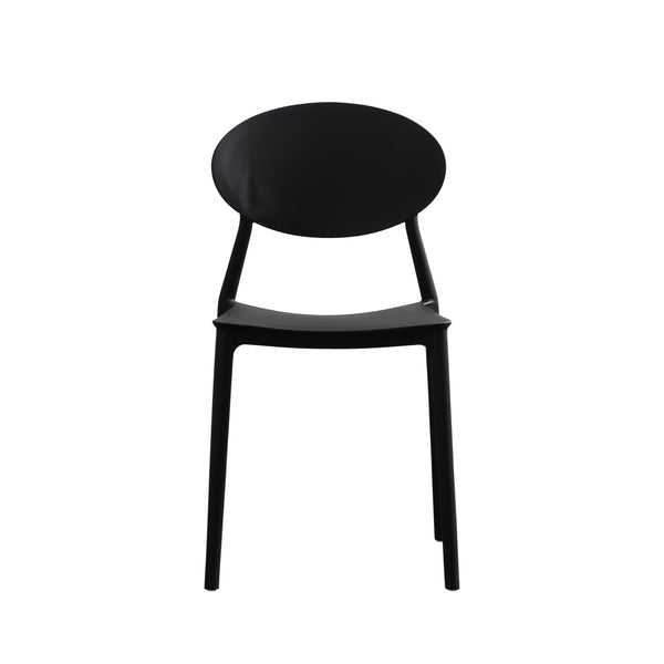 Gdf Studio Brynn Outdoor Plastic Chairs (Set Of 2)