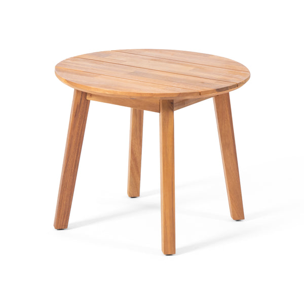 Gdf Studio Burrough Outdoor Acacia Wood Side Table