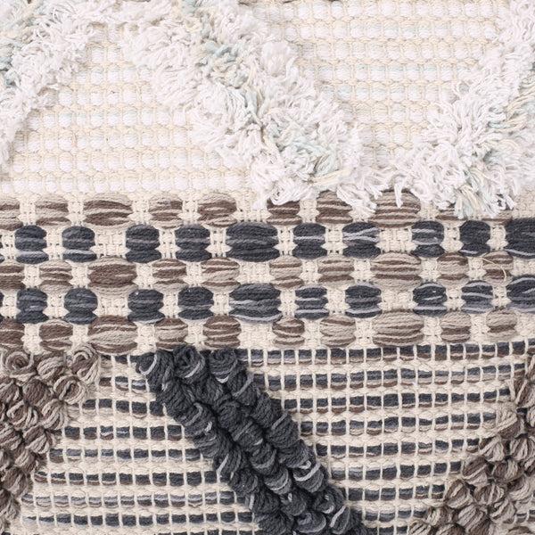 Gdf Studio Camillo Boho Fabric Cube Pouf