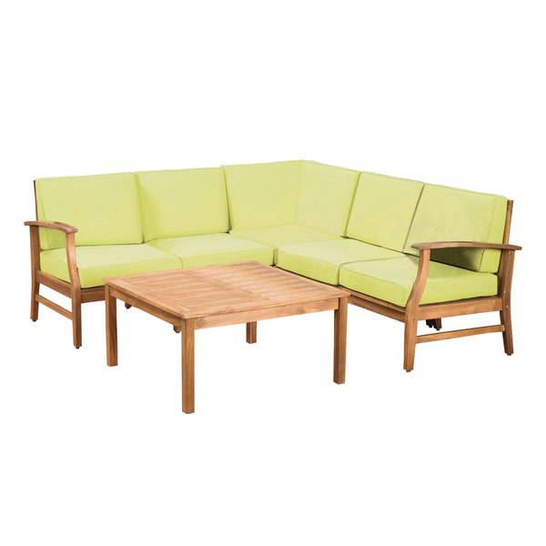 gdf studio Capri 6pc Outdoor Sofa Set w/ Cushions