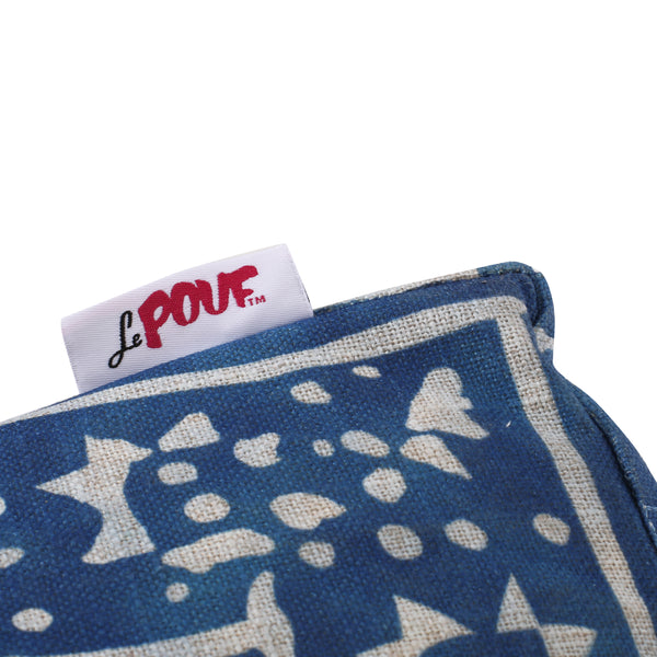 Gdf Studio Catron Contemporary Fabric Cube Pouf