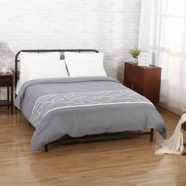 Gdf Studio Charli Queen Size Fabric Duvet Cover