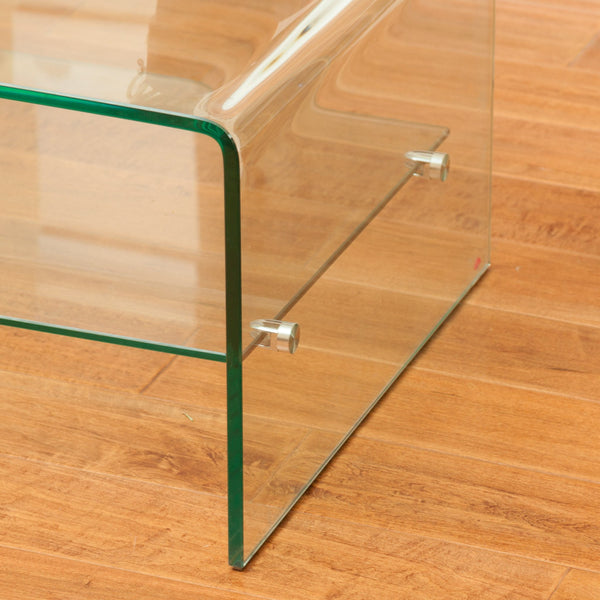 Gdf Studio Charlize Glass Coffee Table