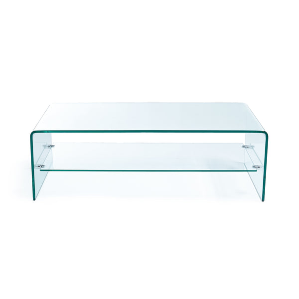 gdf studio Charlize Glass Coffee Table