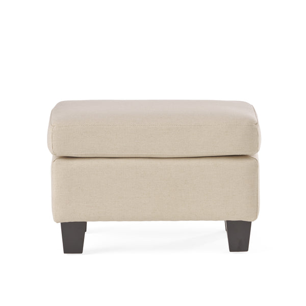 Gdf Studio Christabel Fabric Ottoman Footstool