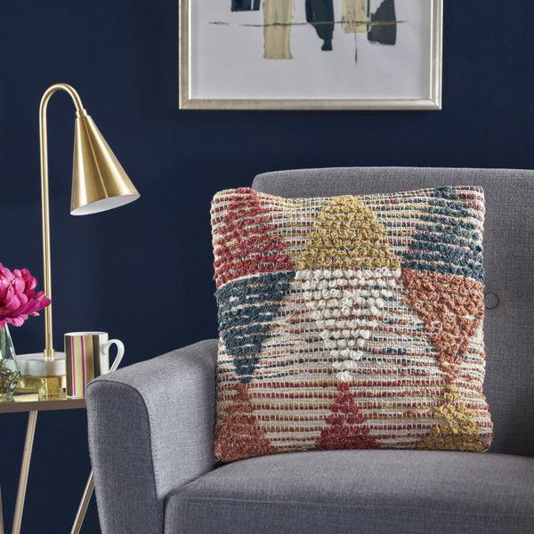 Gdf Studio Cierra Handcrafted Boho Fabric Pillow