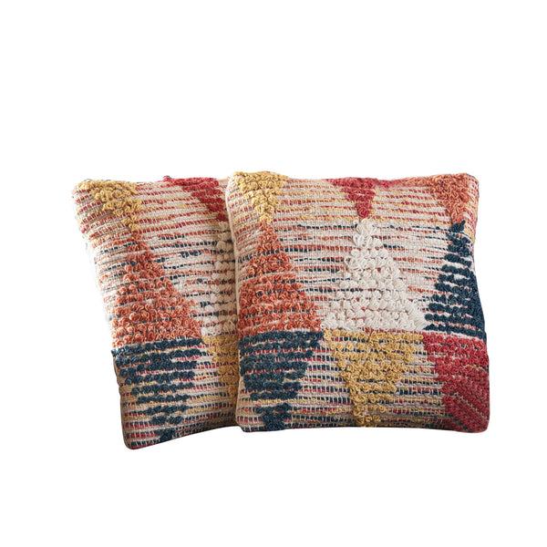 Gdf Studio Cierra Handcrafted Boho Fabric Pillow