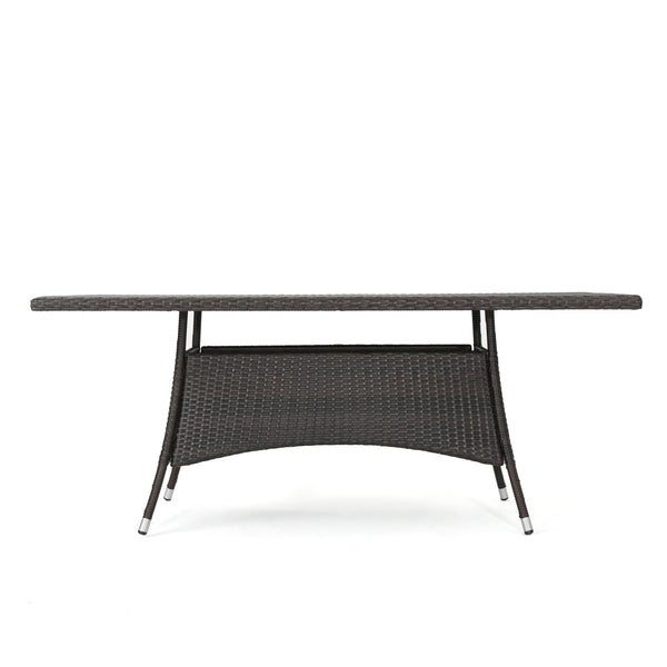Gdf Studio Clementine Outdoor Wicker Dining Set