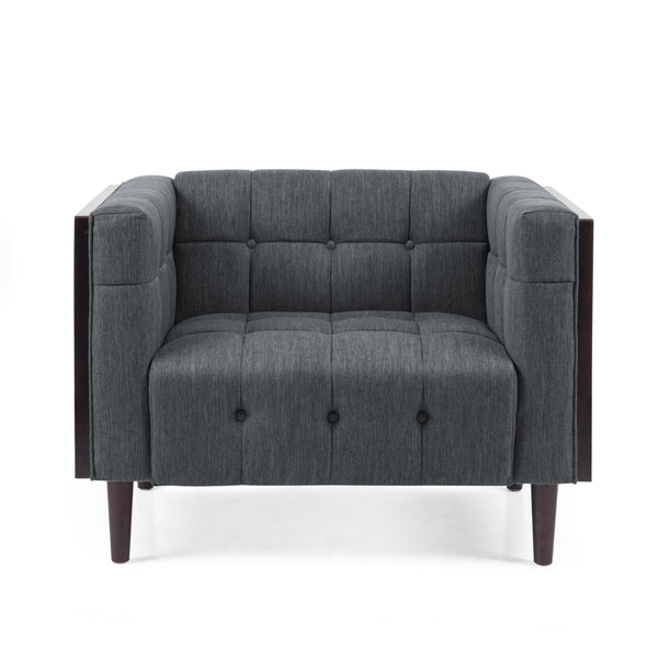 Gdf Studio Croton Contemporary Tufted Club Chair