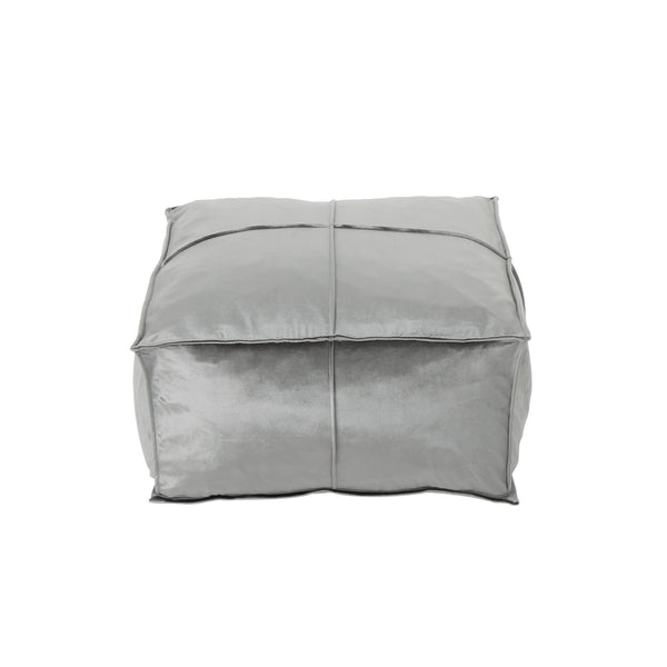 gdf studio Cytheria Velvet Square Bean Bag Ottoman