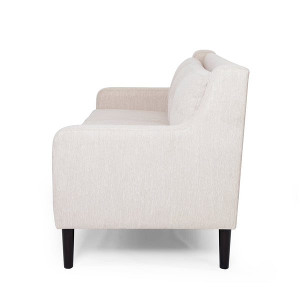 Gdf Studio Daelynn Tufted Fabric 3 Seater Sofa