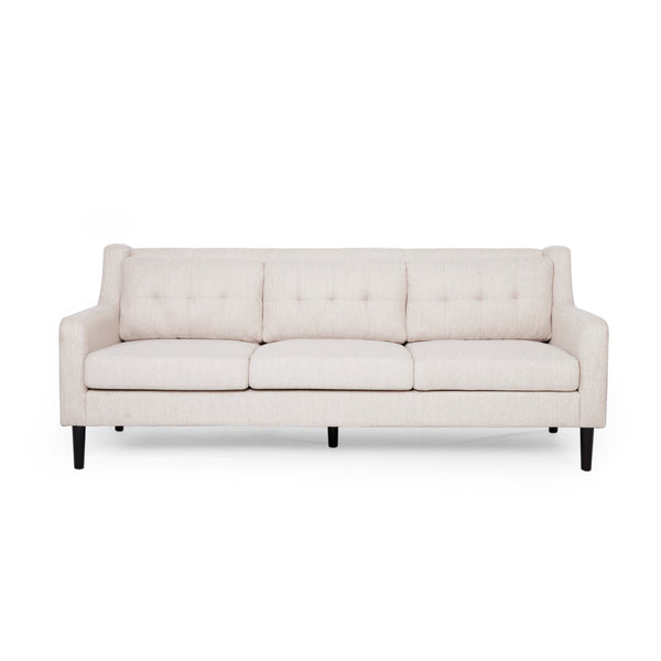 gdf studio Daelynn Tufted Fabric 3 Seater Sofa