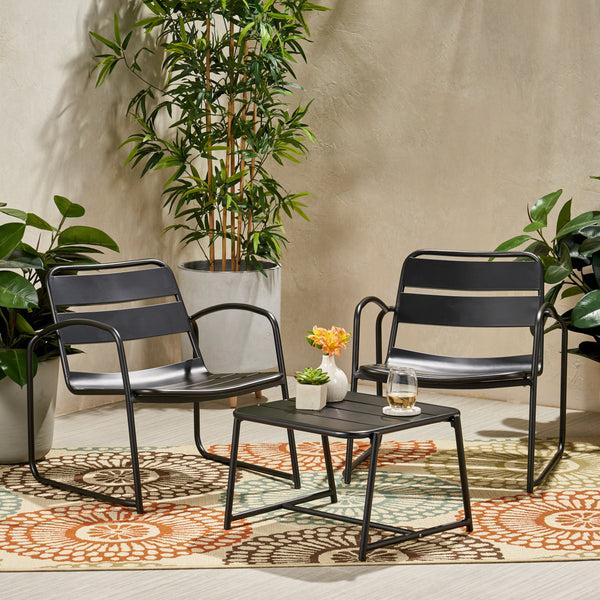 gdf studio Daryah Outdoor Modern 2 Seater Chat Set